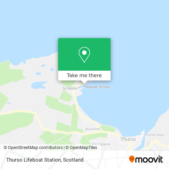 Thurso Lifeboat Station map