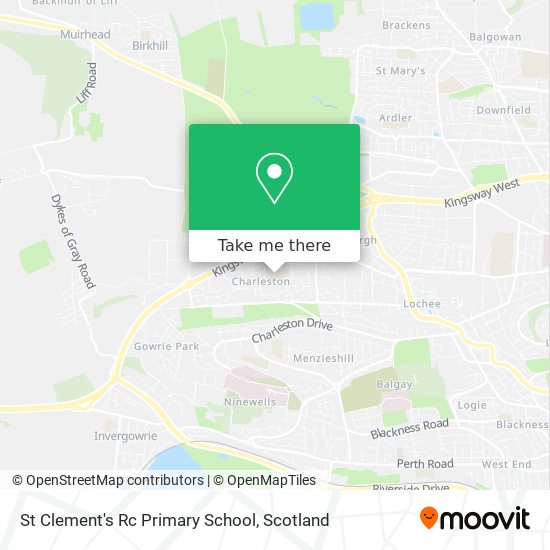 St Clement's Rc Primary School map