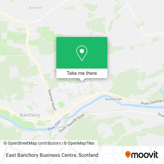 East Banchory Business Centre map