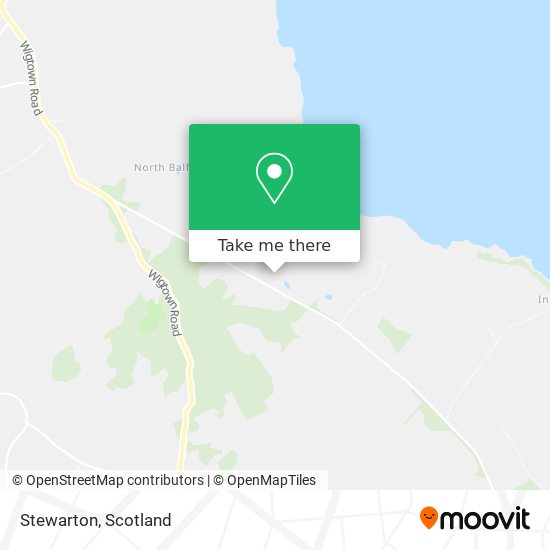 Stewarton map