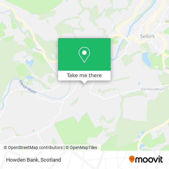 Howden Bank map