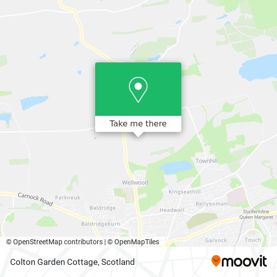 Colton Garden Cottage map