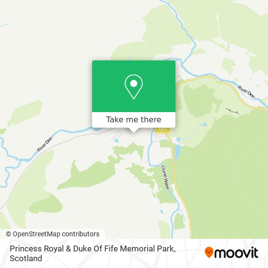Princess Royal & Duke Of Fife Memorial Park map