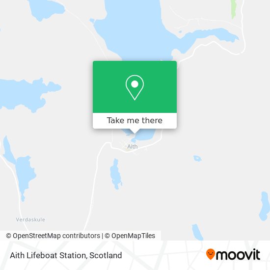 Aith Lifeboat Station map
