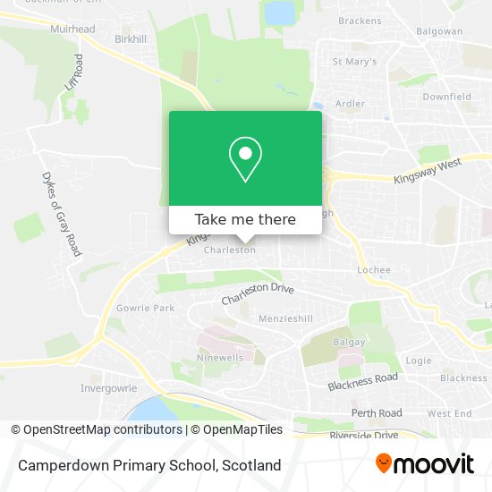 Camperdown Primary School map