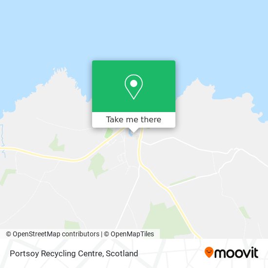 Portsoy Recycling Centre map