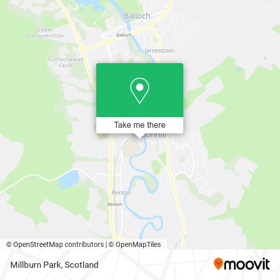 Millburn Park map