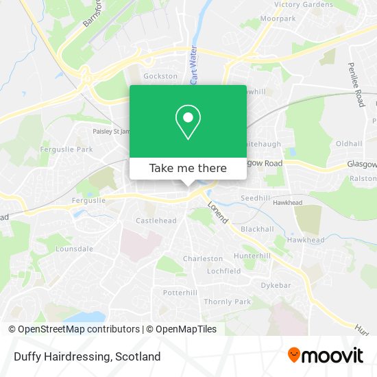 Duffy Hairdressing map