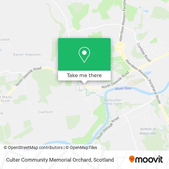 Culter Community Memorial Orchard map