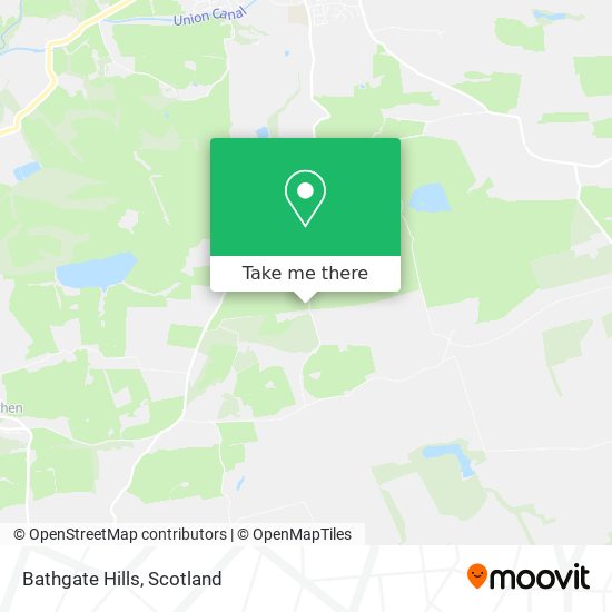 Bathgate Hills map