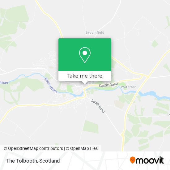 The Tolbooth map