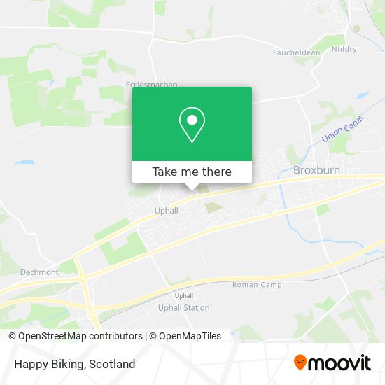 Happy Biking map
