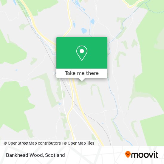 Bankhead Wood map