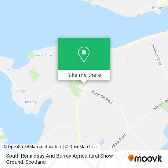 South Ronaldsay And Burray Agricultural Show Ground map