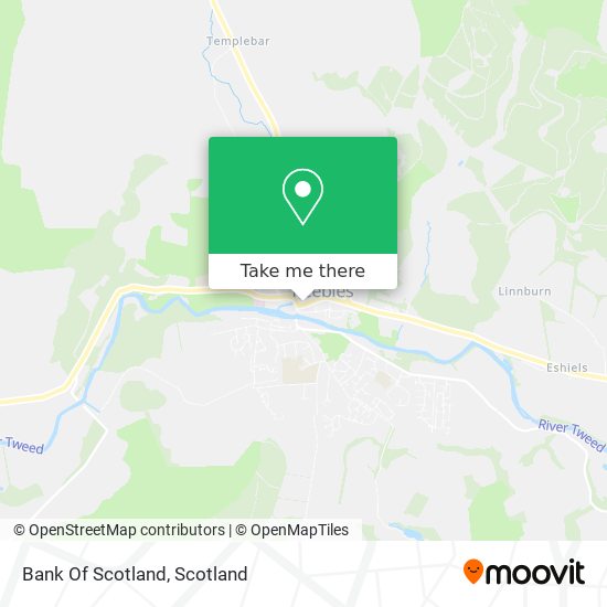 Bank Of Scotland map