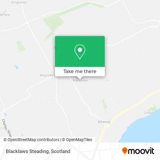 Blacklaws Steading map