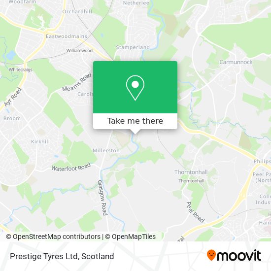 Prestige Tyres Ltd map