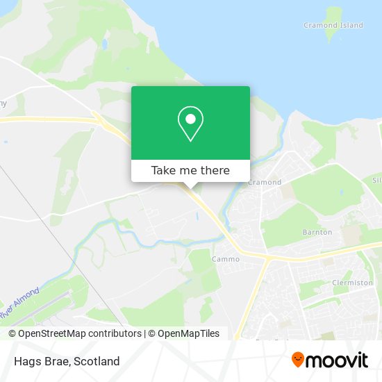 Hags Brae map