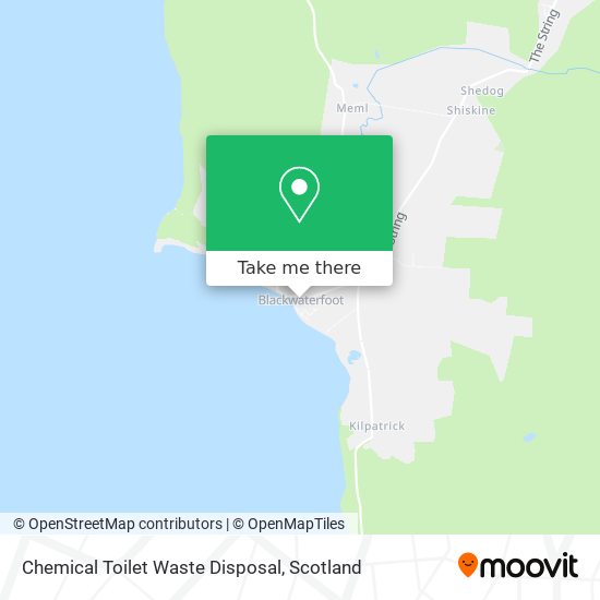 Chemical Toilet Waste Disposal map