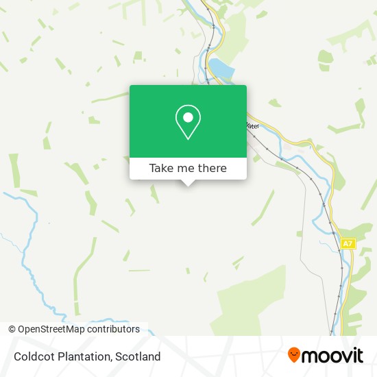 Coldcot Plantation map