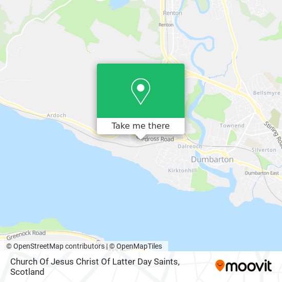 Church Of Jesus Christ Of Latter Day Saints map