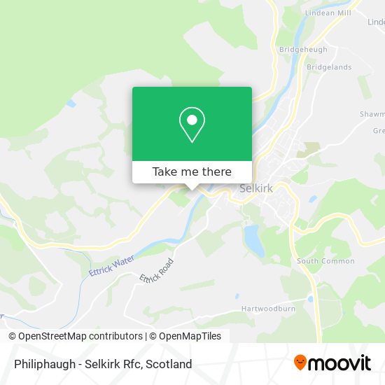 Philiphaugh - Selkirk Rfc map