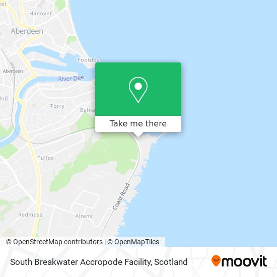 South Breakwater Accropode Facility map