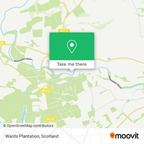 Wards Plantation map