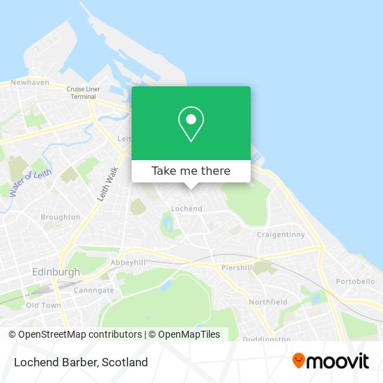 Lochend Barber map