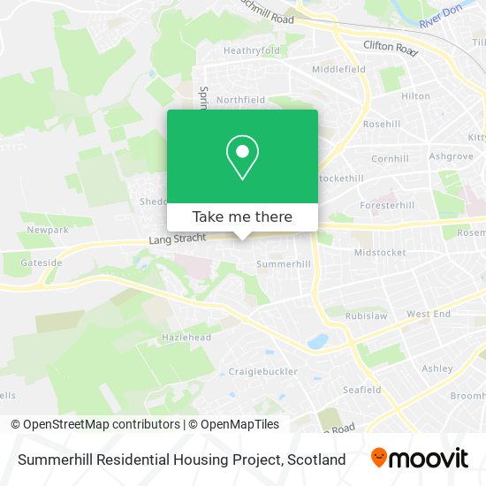 Summerhill Residential Housing Project map