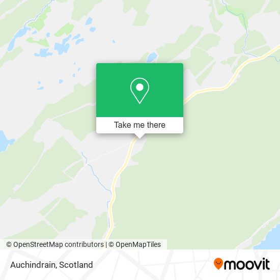 Auchindrain map