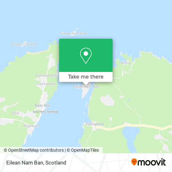 Eilean Nam Ban map