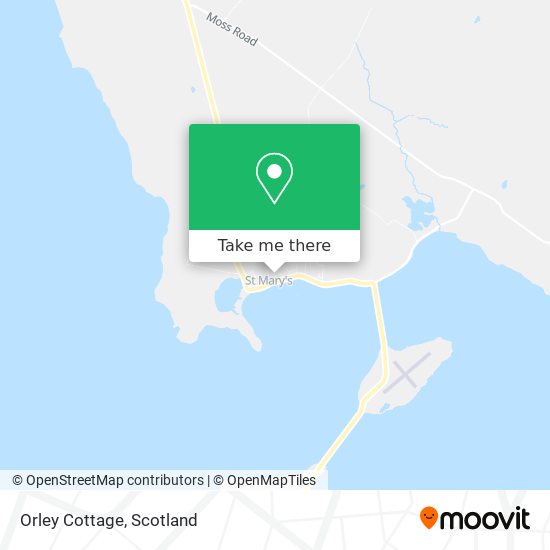 Orley Cottage map