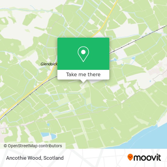 Ancothie Wood map