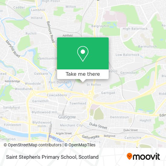 Saint Stephen's Primary School map