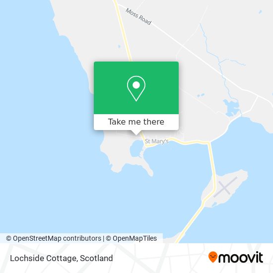 Lochside Cottage map