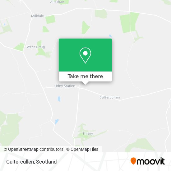 Cultercullen map