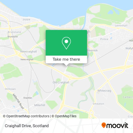 Craighall Drive map