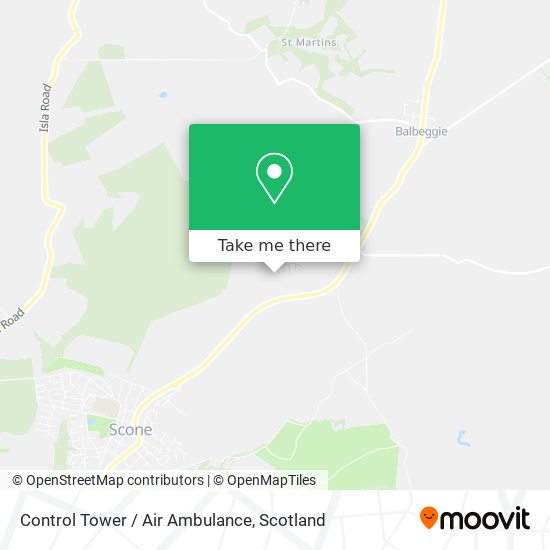 Control Tower / Air Ambulance map