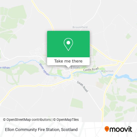 Ellon Community Fire Station map