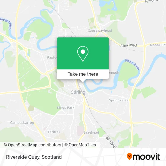 Riverside Quay map