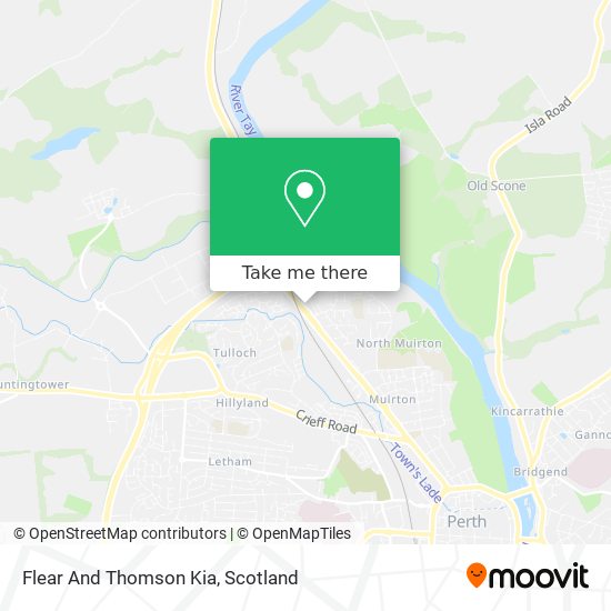 Flear And Thomson Kia map