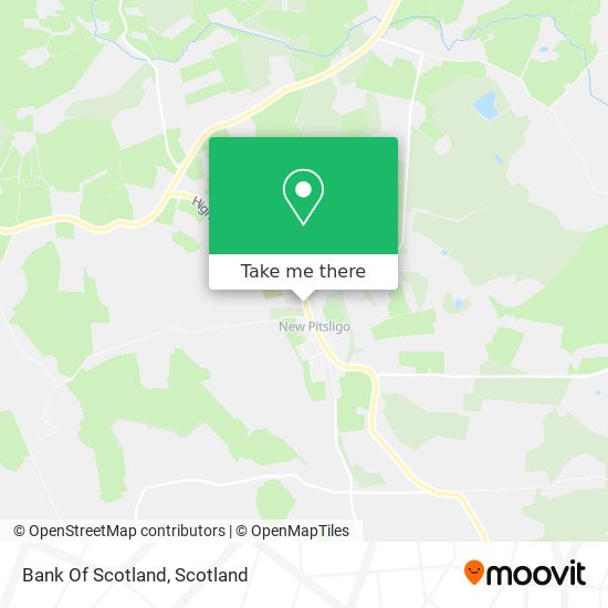 Bank Of Scotland map