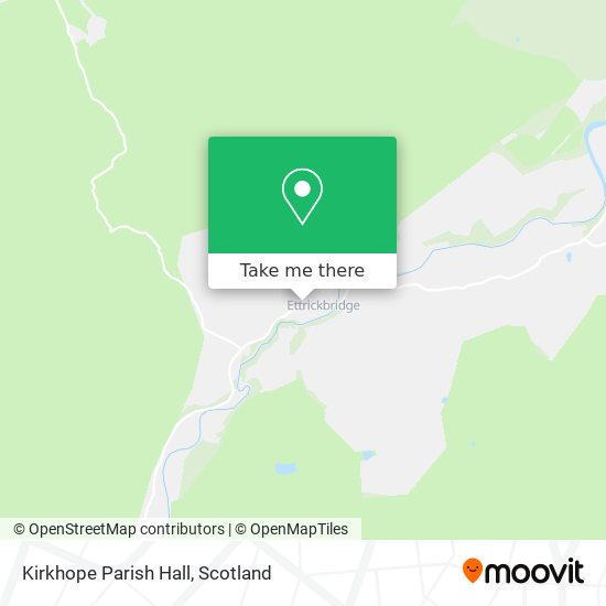 Kirkhope Parish Hall map
