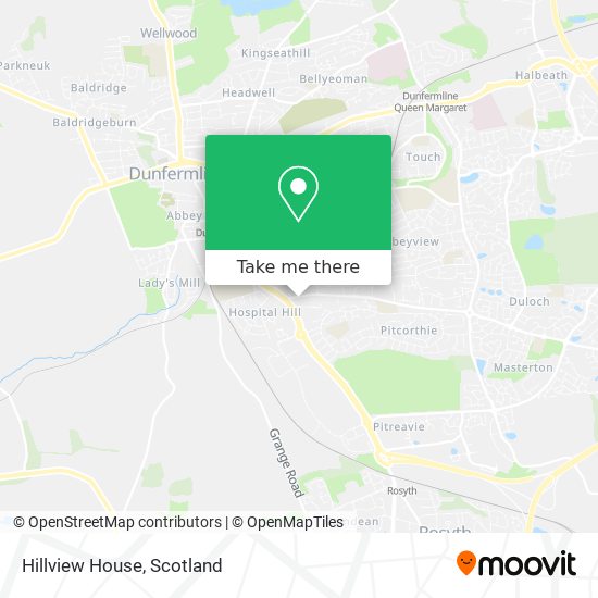 Hillview House map