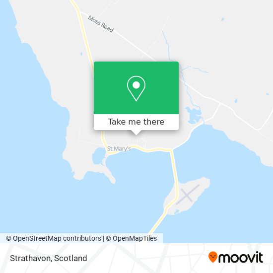 Strathavon map