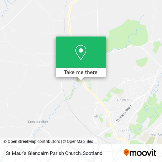 St Maur's Glencairn Parish Church map