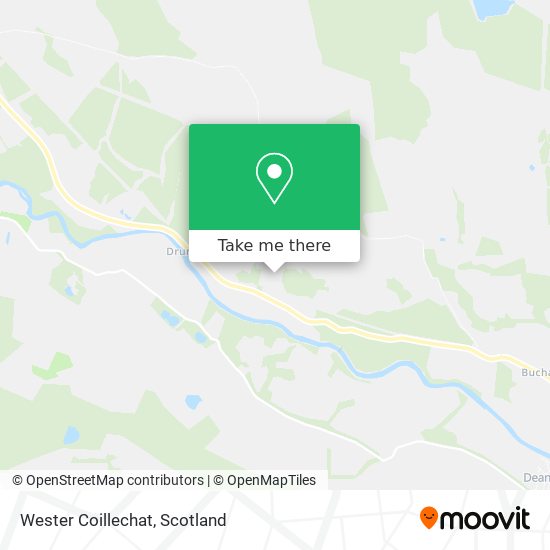 Wester Coillechat map