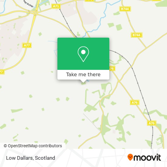 Low Dallars map