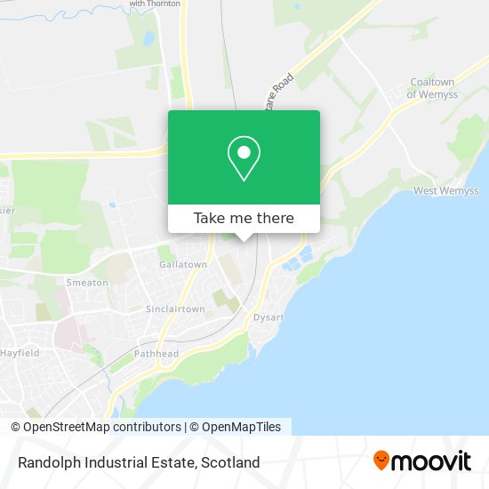 Randolph Industrial Estate map